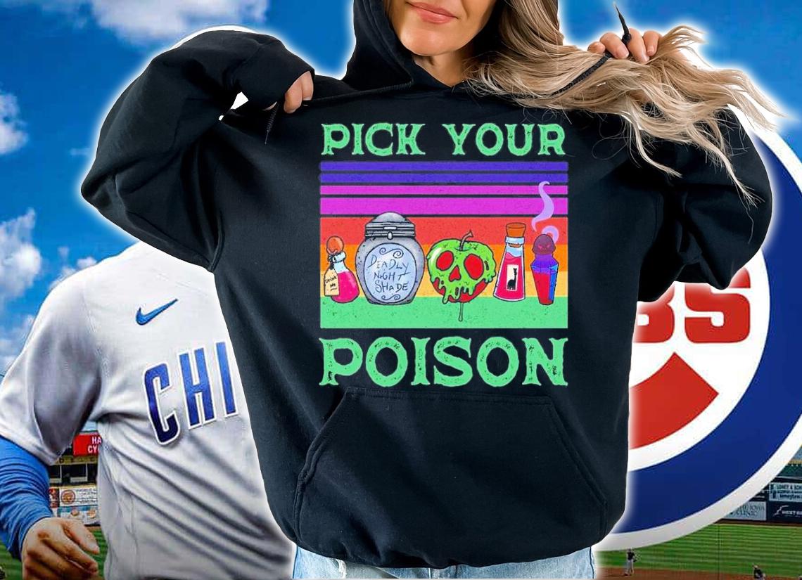 Pick Your Poison Halloween Vintage T-Shirt t-shirt