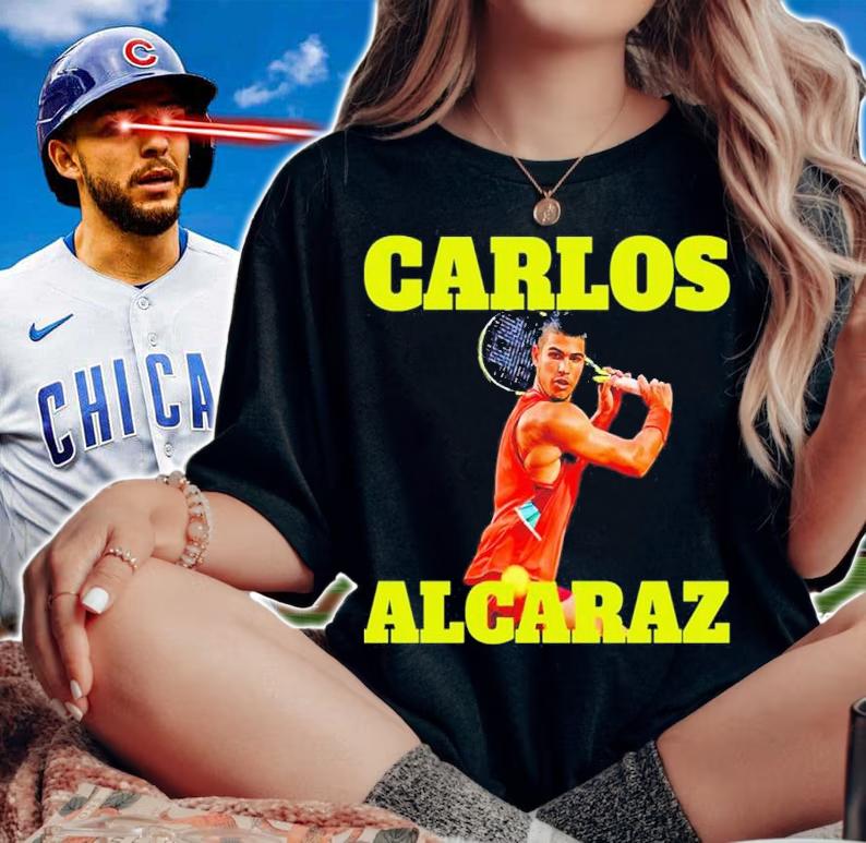 Pro Tennis Player Carlos Alcaraz Shirt t-shirt woman shirt