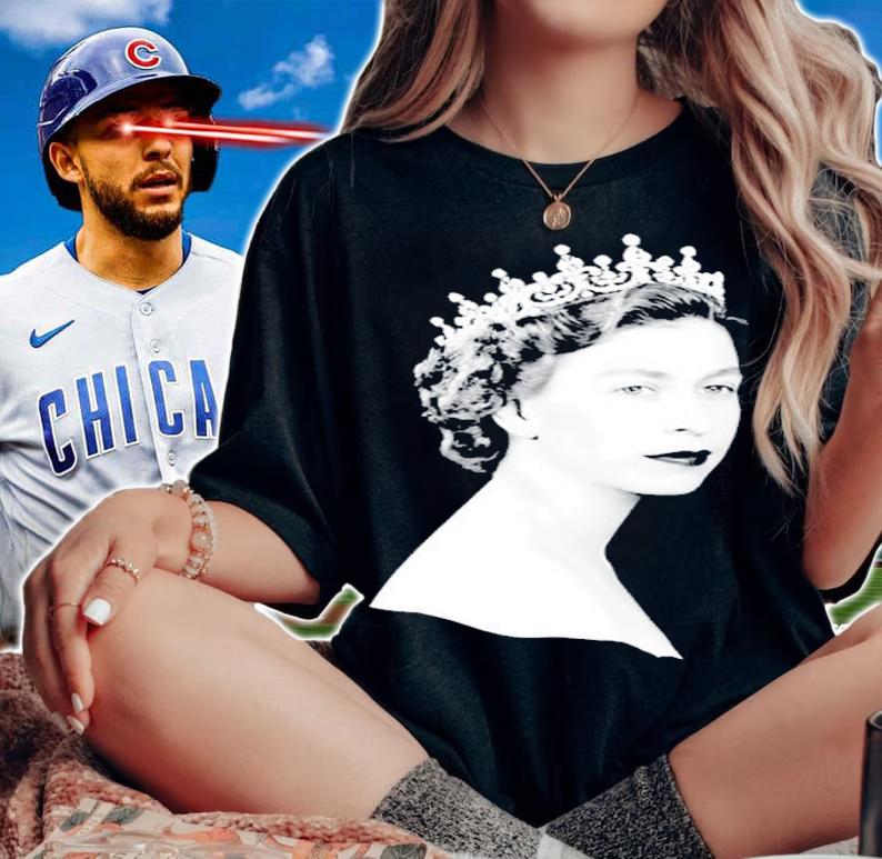 Queen Elizabeth II young girl shirt t-shirt