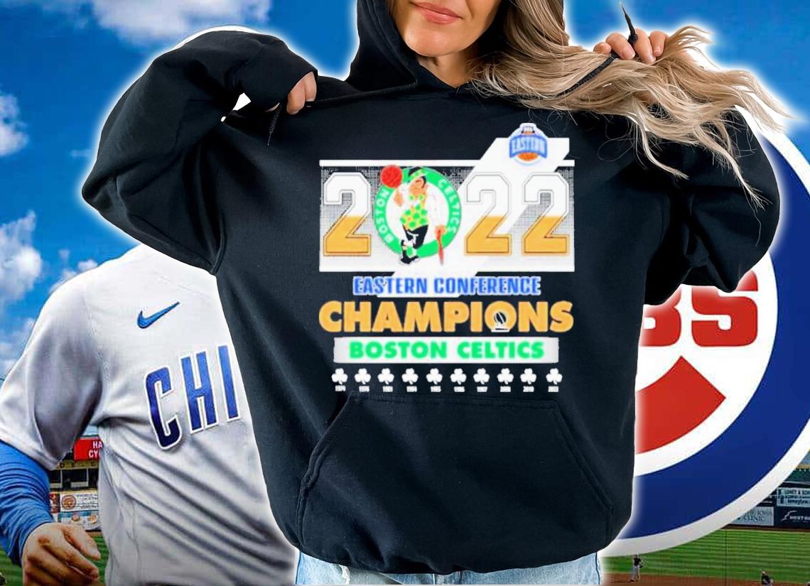 2022 Eastern Conference Champions Boston Celtics NBA Finals 1974-2022 t-shirt hoodie