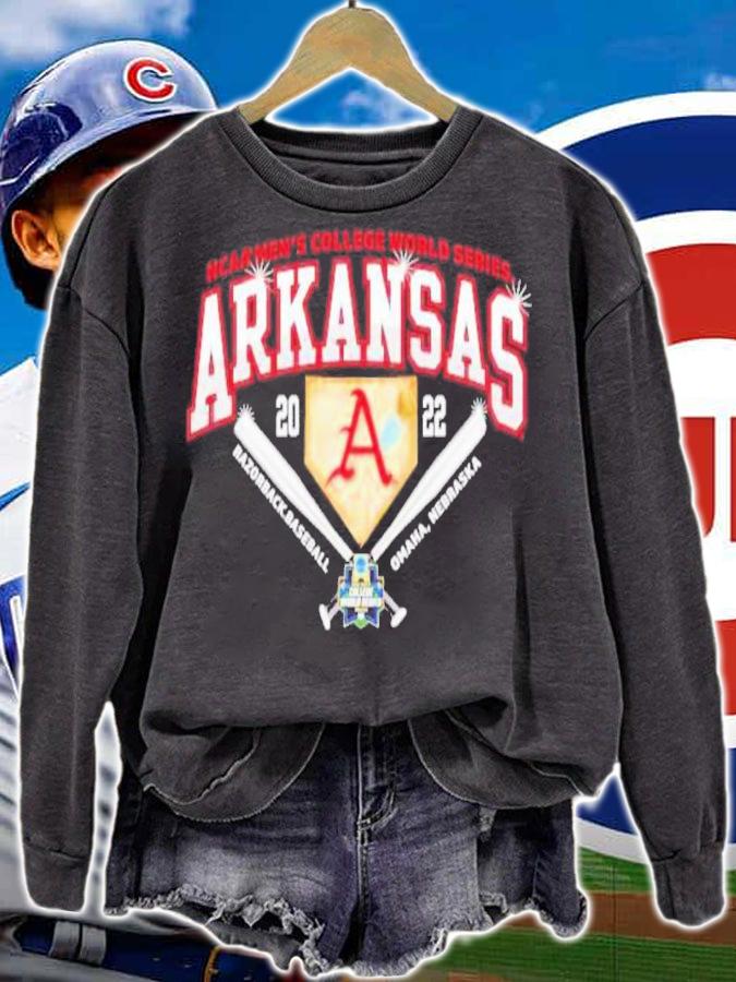 Arkansas NCAA Men's College World Series Razorback Baseball Omaha Nebraska 2022 Shirt t-shirt sweatshirt