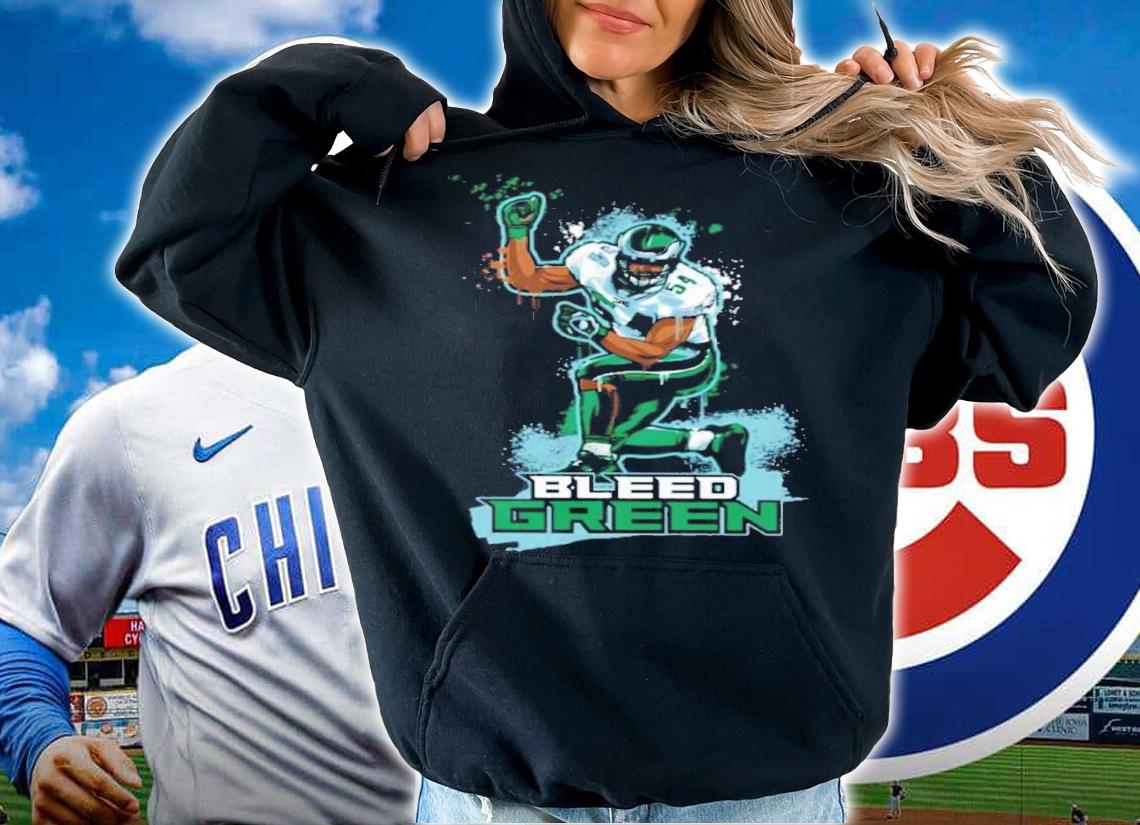 Bleed Green Jeremiah Trotter Nick Sirianni Shirt t-shirt hoodie