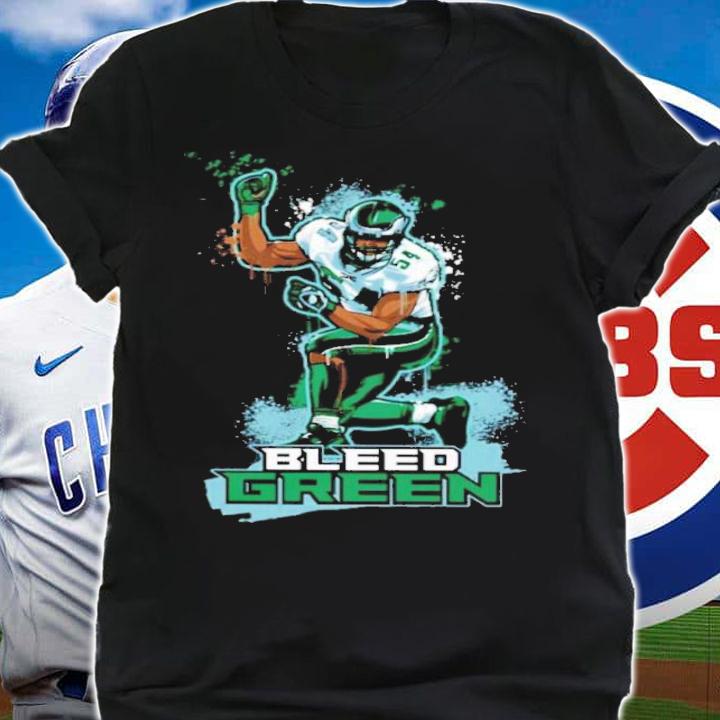 Bleed Green Jeremiah Trotter Nick Sirianni Shirt t-shirt shirt