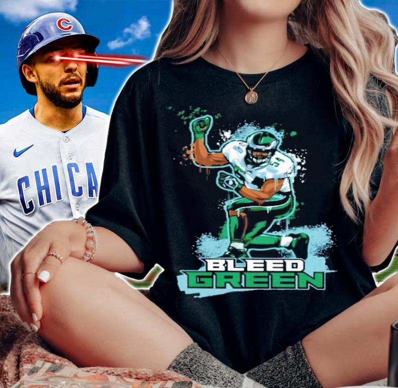 Bleed Green Jeremiah Trotter Nick Sirianni Shirt t-shirt woman shirt