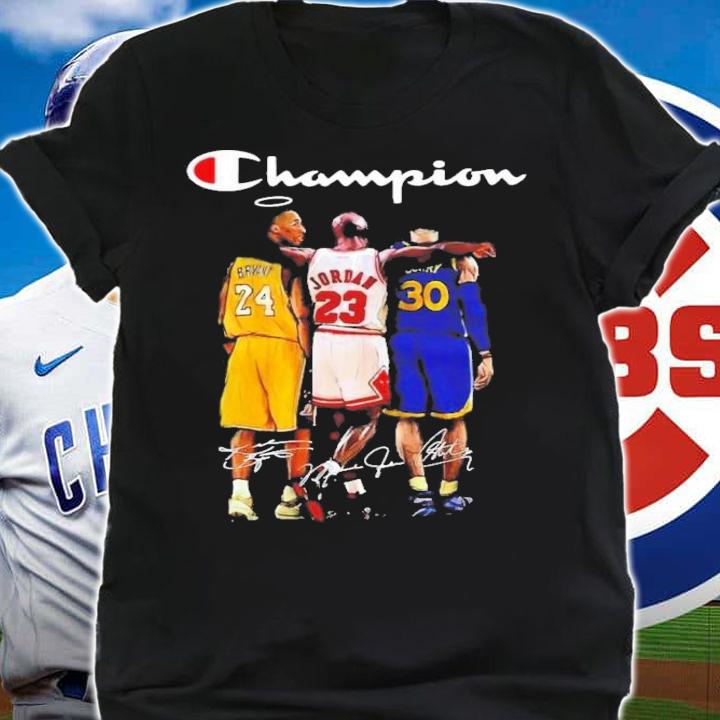 Champion Bryant Jordan Curry Signatures 2022 T-Shirt t-shirt shirt