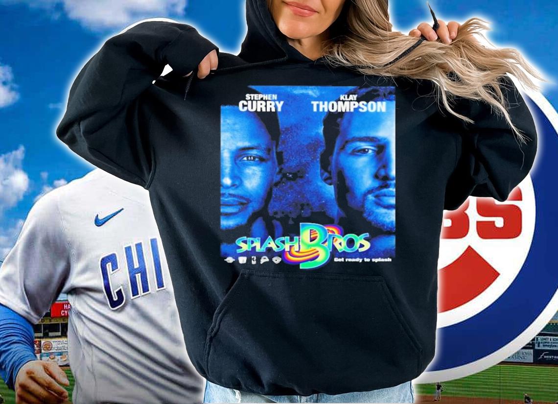 Chris Montano Stephen Curry And Klay Thompson Splash Bros Get Ready To Splash T-Shirt t-shirt hoodie