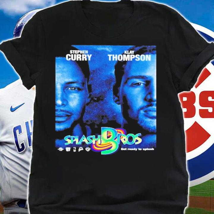 Chris Montano Stephen Curry And Klay Thompson Splash Bros Get Ready To Splash T-Shirt t-shirt shirt