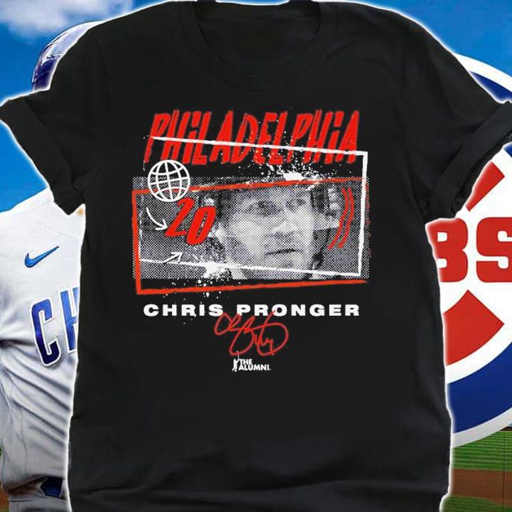 Chris Pronger Philadelphia Tones Hockey Signature Shirt t-shirt shirt