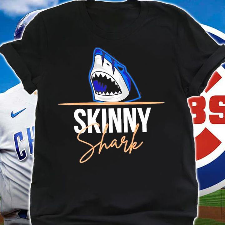 Skinny Shark Tank Blue Shark Skinny Shark Tank shirt t-shirt shirt