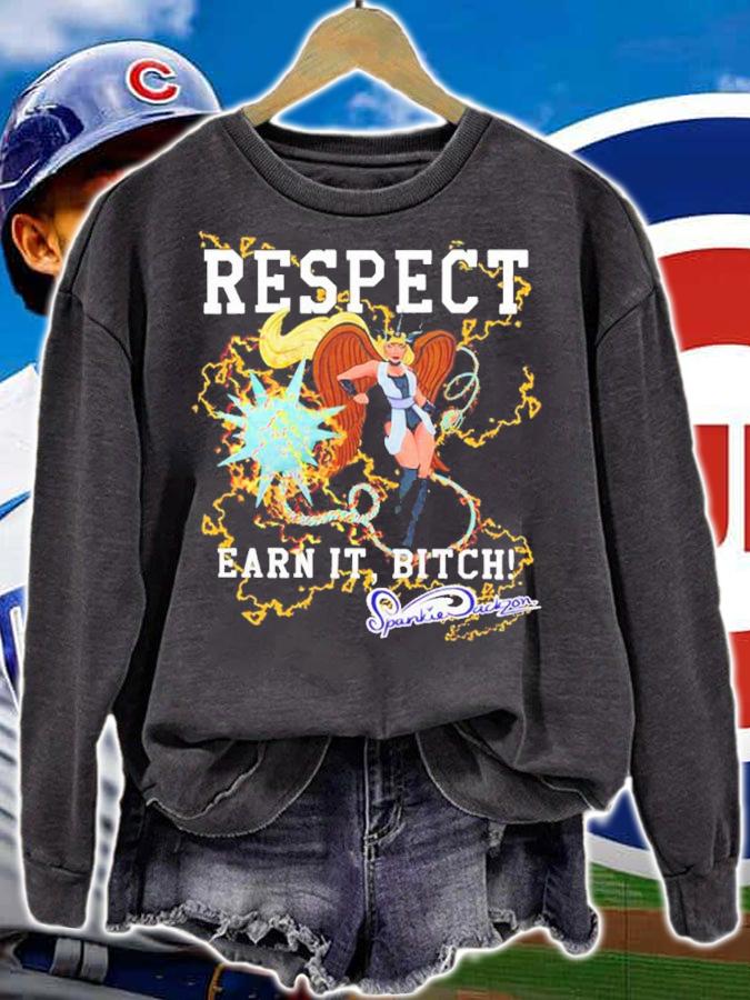 Spankie Jackzon respect shirt t-shirt