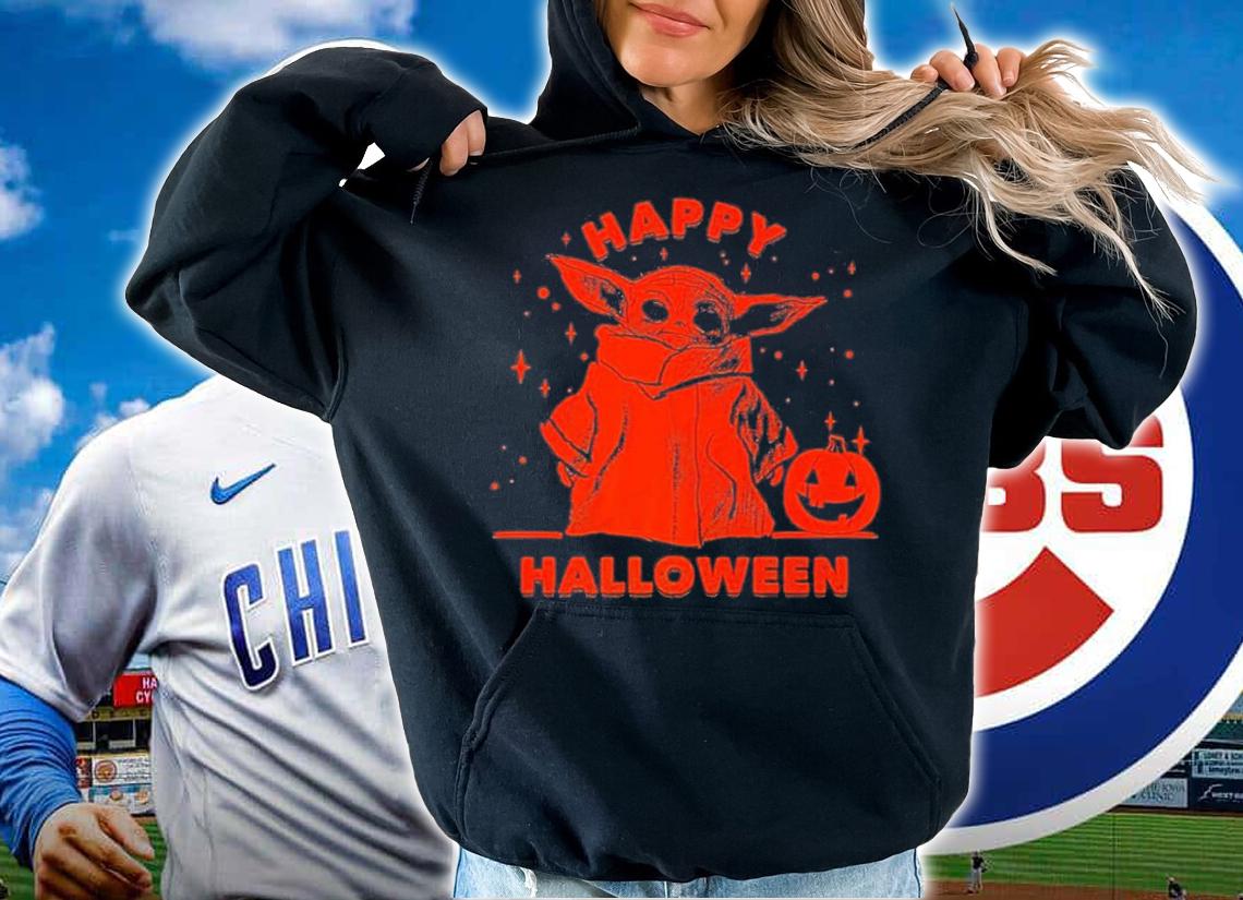 Star Wars Baby Yoda Happy Halloween T-Shirt t-shirt hoodie