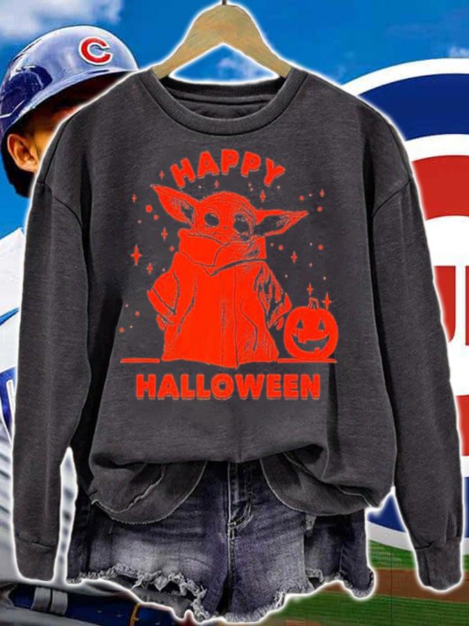 Star Wars Baby Yoda Happy Halloween T-Shirt t-shirt sweatshirt