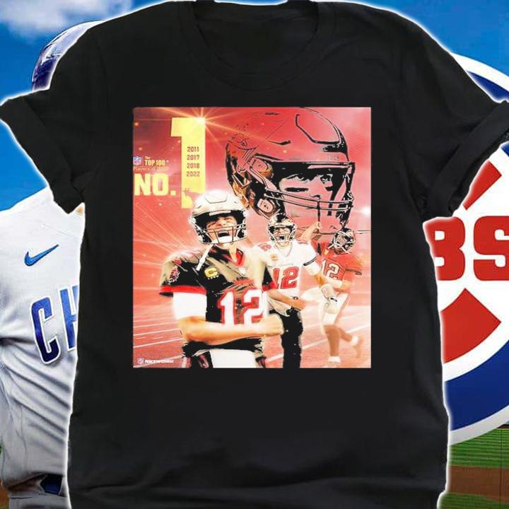 Tom Brady Tampa Bay Buccaneers No 1 In NFL Top 100 Shirt t-shirt