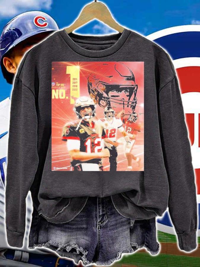 Tom Brady Tampa Bay Buccaneers No 1 In NFL Top 100 Shirt t-shirt