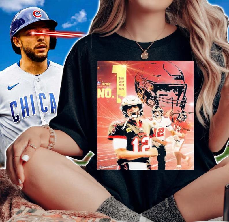 Tom Brady Tampa Bay Buccaneers No 1 In NFL Top 100 Shirt t-shirt