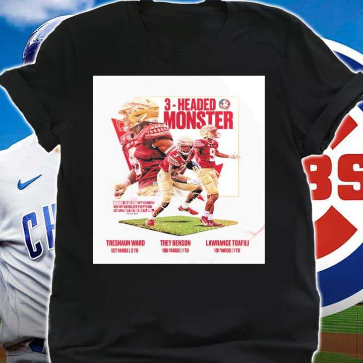 Treshaun Ward 3-Headed Monster Shirt t-shirt