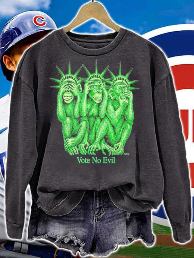 Vote No Evil Emek Artman Shirt t-shirt sweatshirt