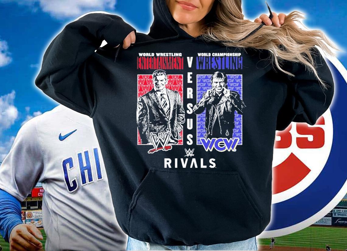 WWE Rivals WWE vs. WCW shirt t-shirt