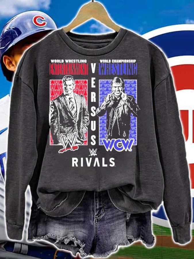 WWE Rivals WWE vs. WCW shirt t-shirt