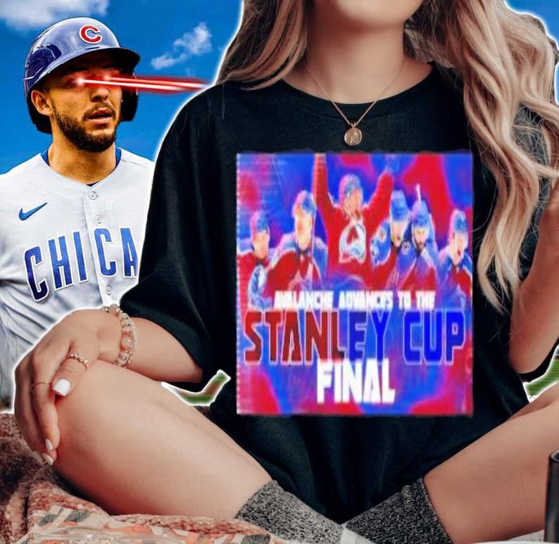 Colorado Avalanche Advances To The Stanley Cup Final 2022 Shirt t-shirt woman shirt