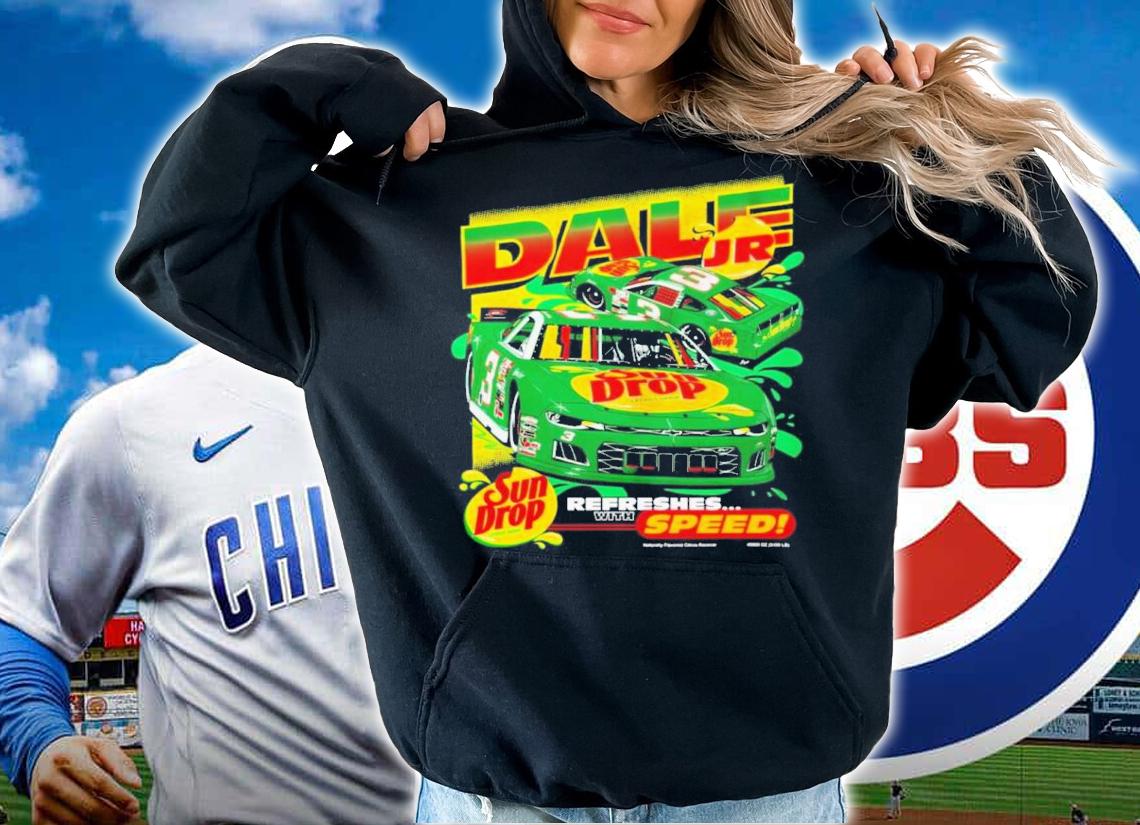 Dale Jr. Sun Drop Car One-Spot Shirt t-shirt
