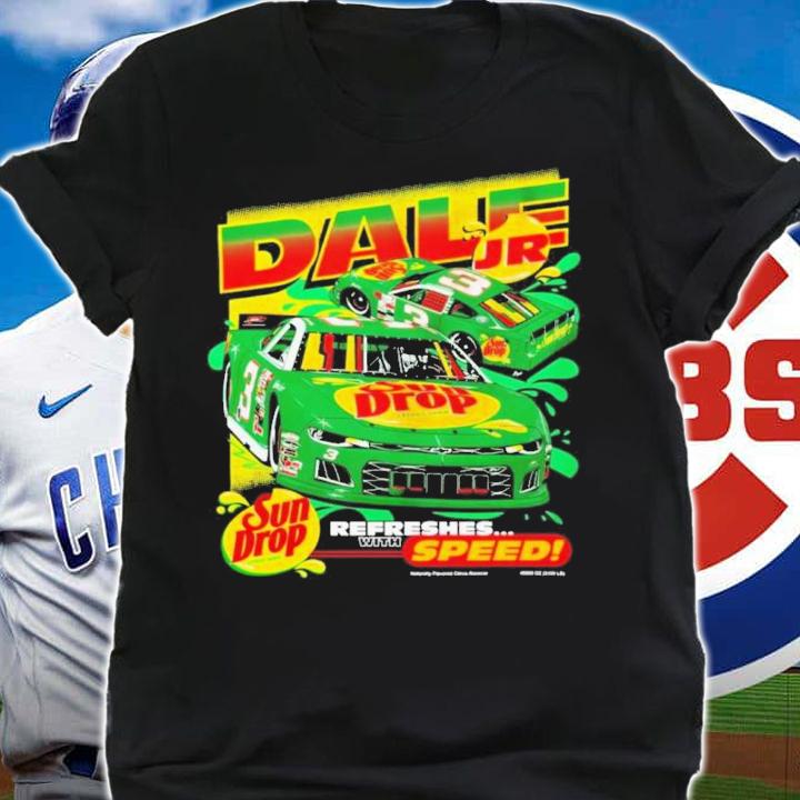 Dale Jr. Sun Drop Car One-Spot Shirt t-shirt