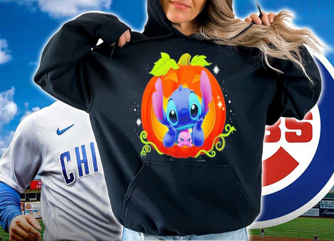 Disney Halloween Halloween Stitch And Boogoo Pumpkin Shirt t-shirt hoodie