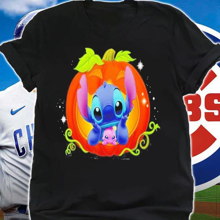 Disney Halloween Halloween Stitch And Boogoo Pumpkin Shirt t-shirt shirt