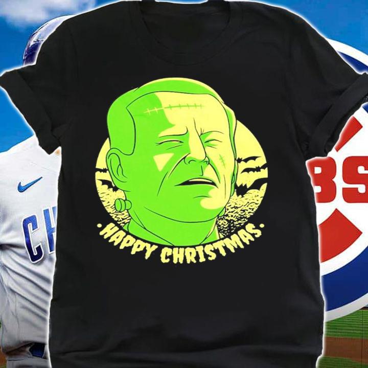 Frankenstein Biden Parody Happy Christmas Shirt t-shirt