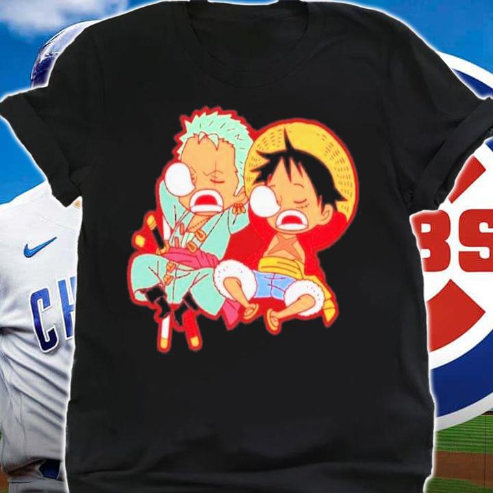 Friends One Piece Luffy And Zoro Shirt t-shirt shirt