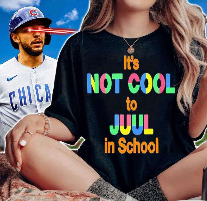 It's Not Cool To Juul In School T-Shirt t-shirt