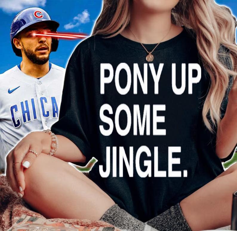 Jim Deshaies Boog Obvious Pony Up Some Jingle Shirt t-shirt