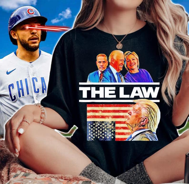 Joe Biden Hillary Clinton Above the Law Pro-Trump Political Shirt t-shirt woman shirt