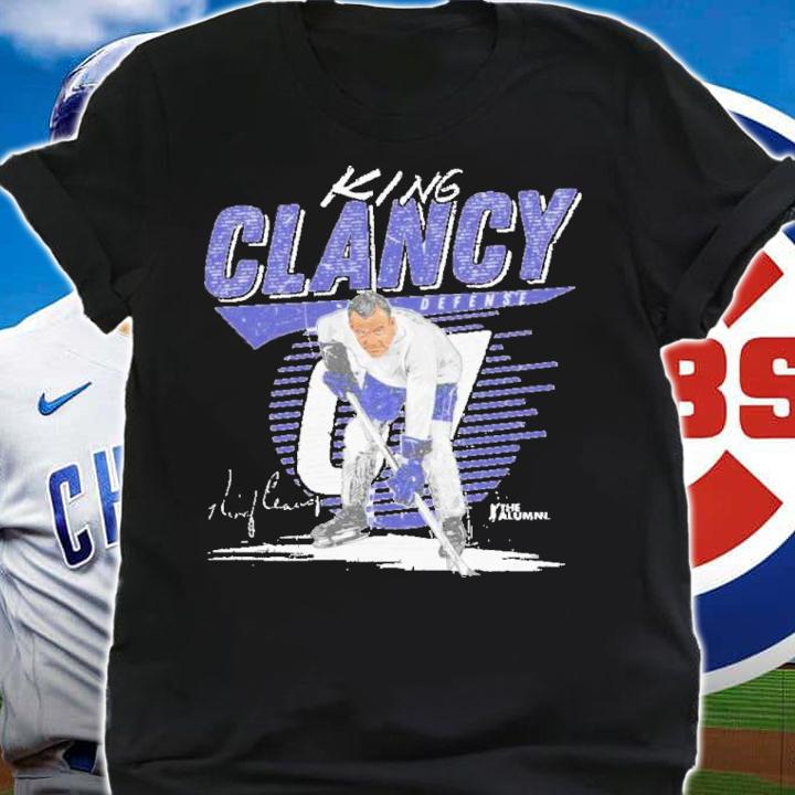King Clancy Toronto Comet Hockey Signatures Shirt t-shirt shirt