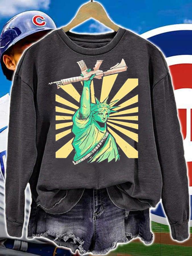 Kurt Schlichter Statue Of Liberty With Ar-15 T-Shirt t-shirt sweatshirt