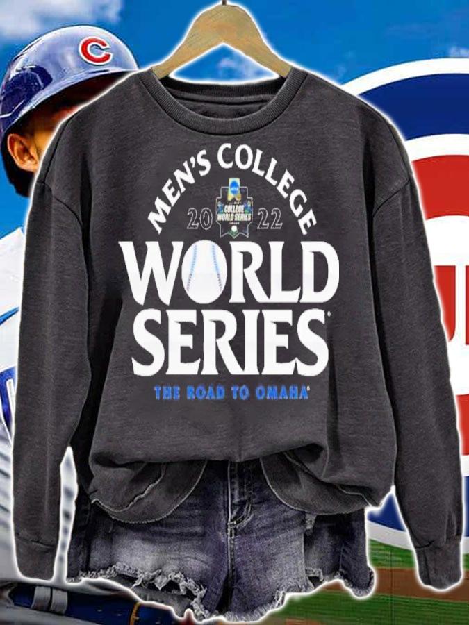 Men's College World Series The Road To Omaha 2022 Shirt t-shirt sweatshirt