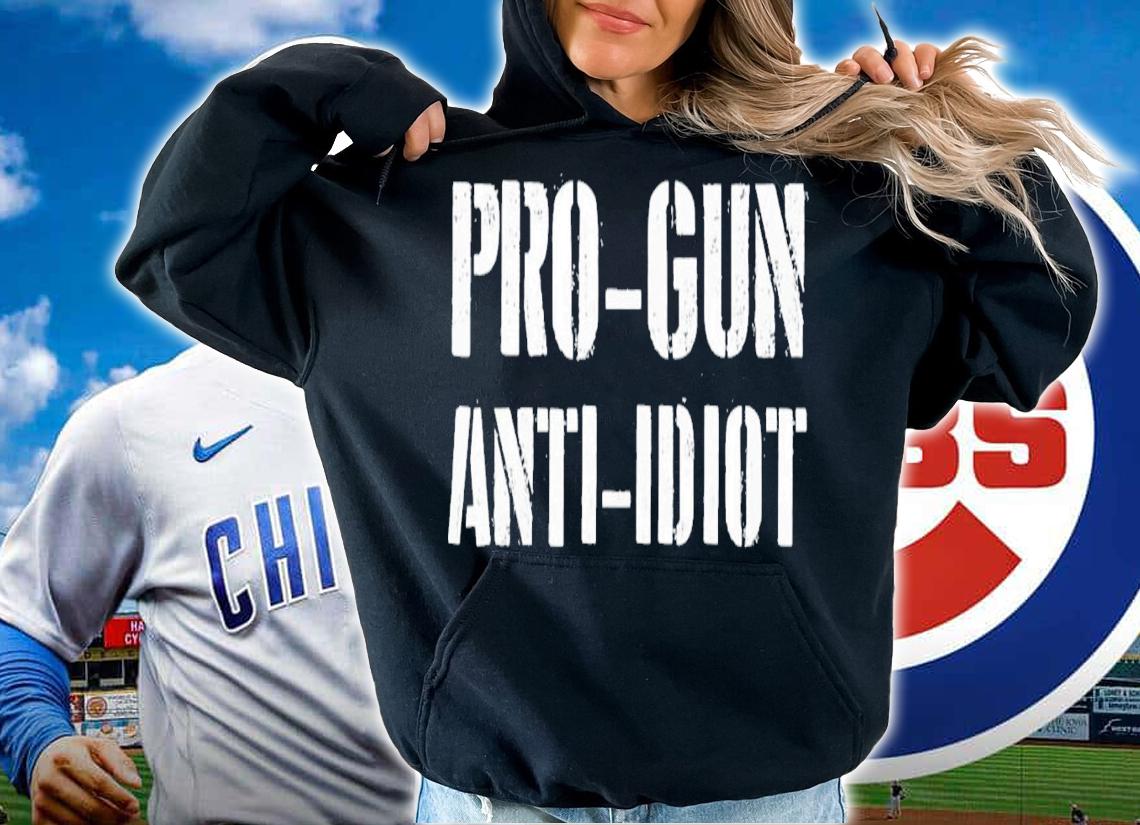 Pro Gun Anti Idiot T-Shirt t-shirt
