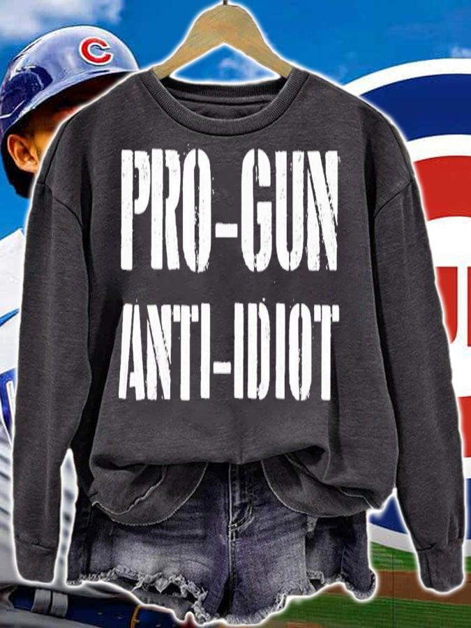 Pro Gun Anti Idiot T-Shirt t-shirt