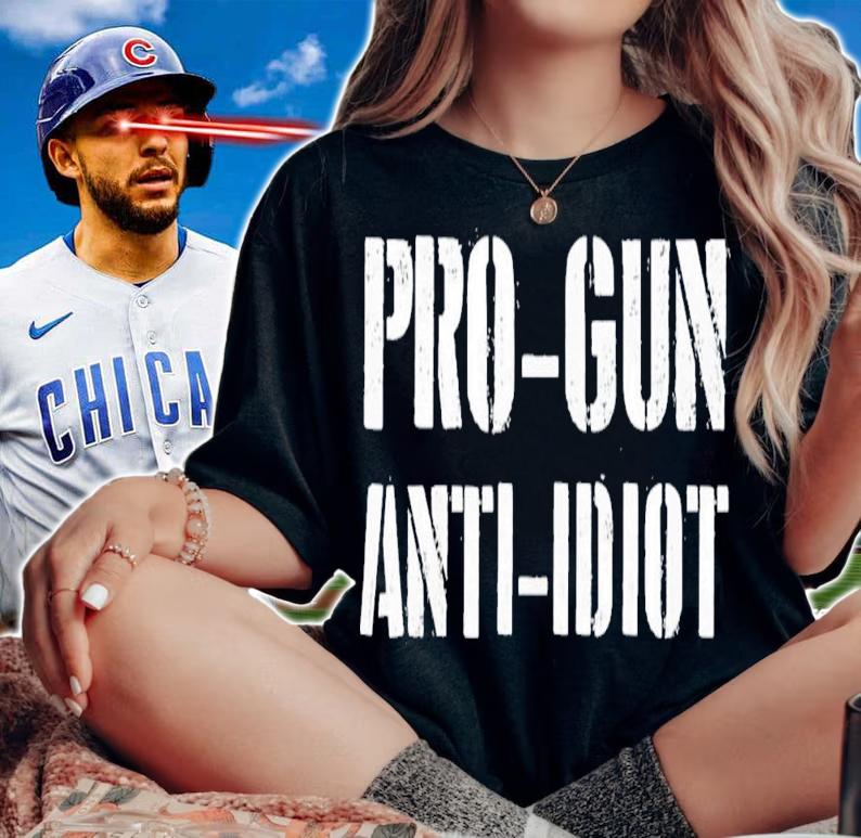 Pro Gun Anti Idiot T-Shirt t-shirt