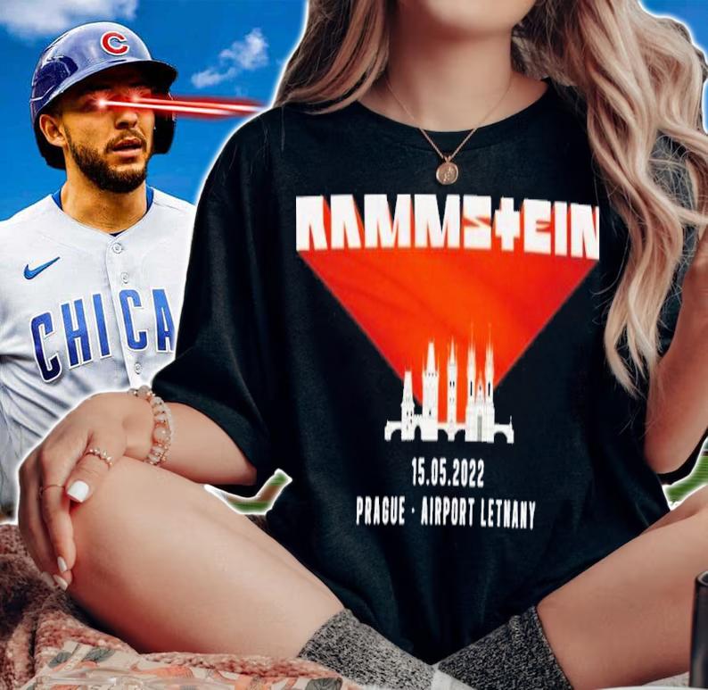 Rammstein Prague 2022 Vintage Shirt t-shirt woman shirt