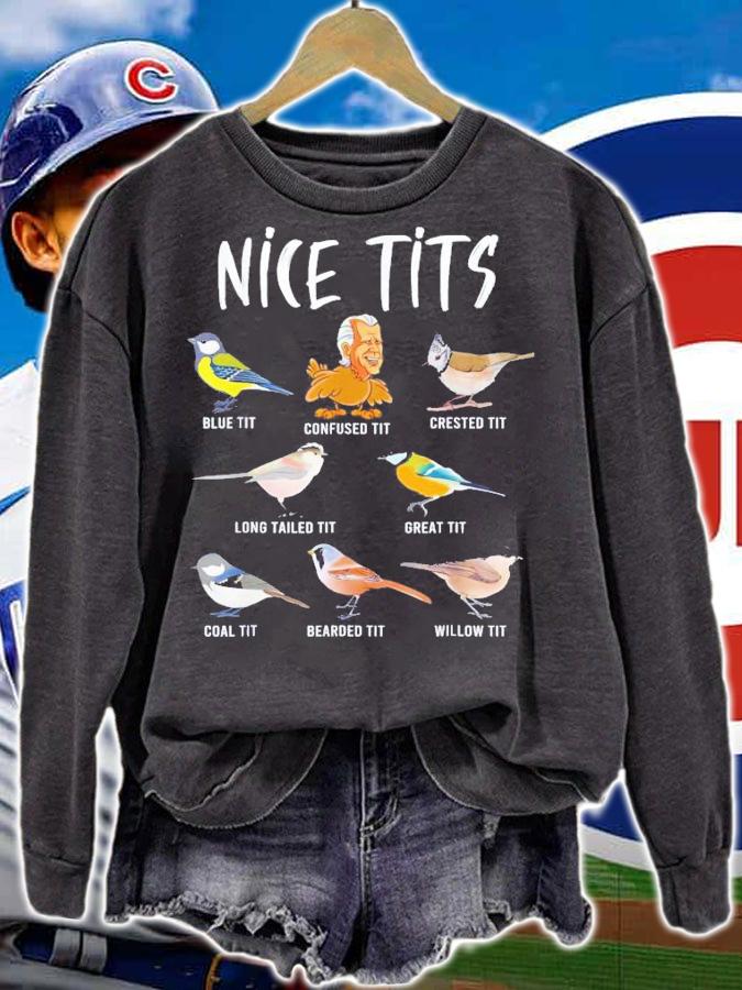 Nice Tits Dazed Confused Joe Biden Bird 4th Of July T-Shirt t-shirt sweatshirt