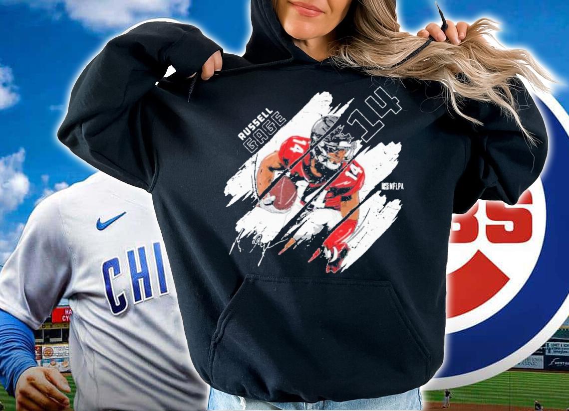 Russell Gage Tampa Bay Stripes Football Shirt t-shirt