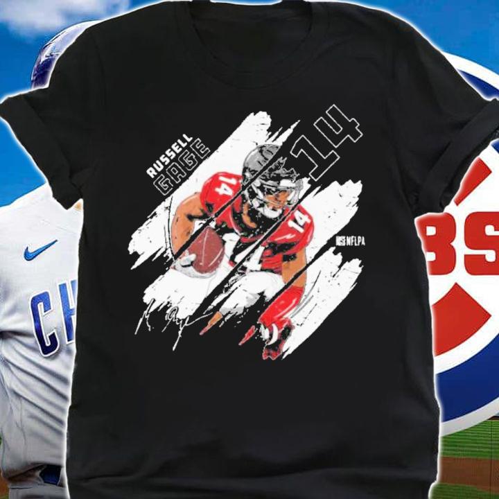 Russell Gage Tampa Bay Stripes Football Shirt t-shirt
