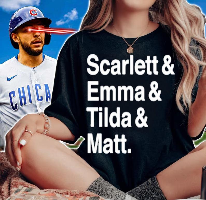 Scarlett And Emma And Tilda And Matt Shirt t-shirt