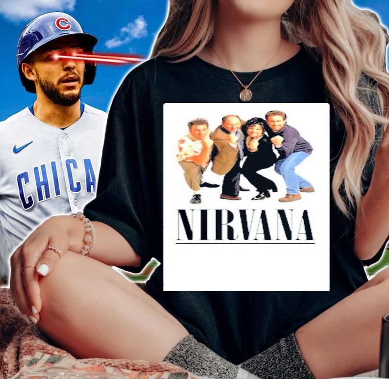 Seinfeld Nirvana Shirt t-shirt woman shirt