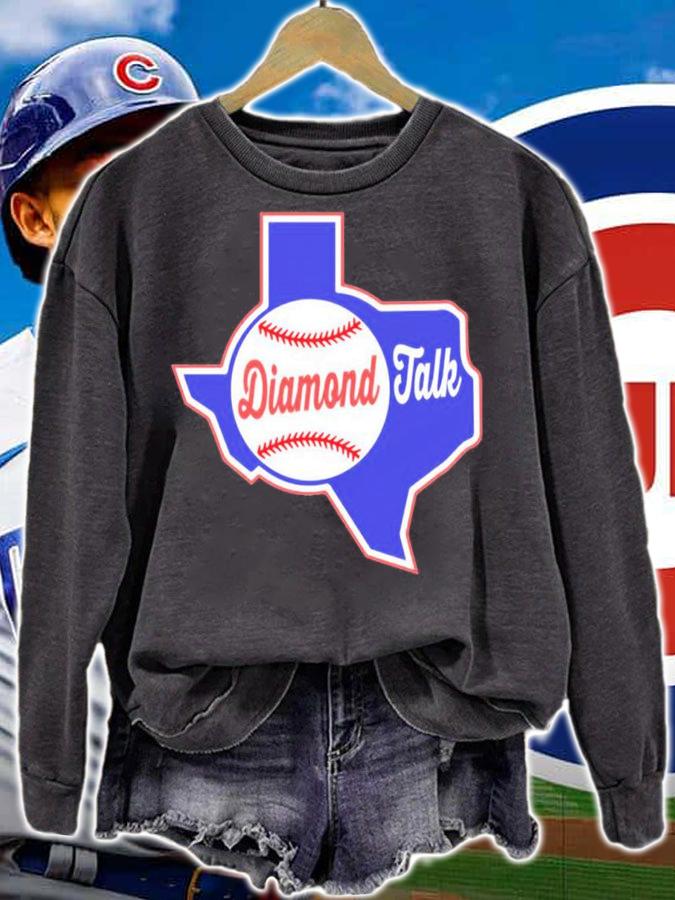 Texas Rangers Diamond Talk shirt t-shirt sweatshirt