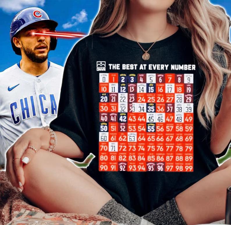 The Best At Every Number Dnvr Sports Shirt t-shirt woman shirt