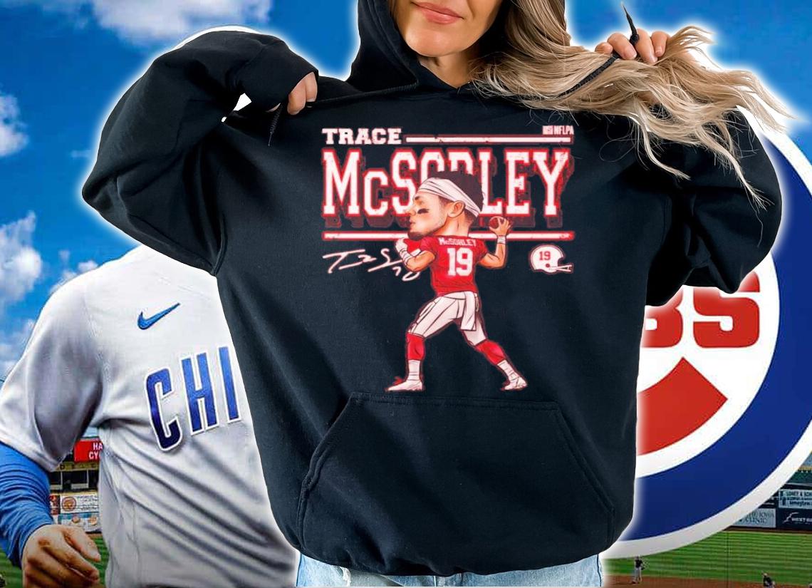 Trace McSorley Arizona Cartoon Signature Shirt t-shirt hoodie