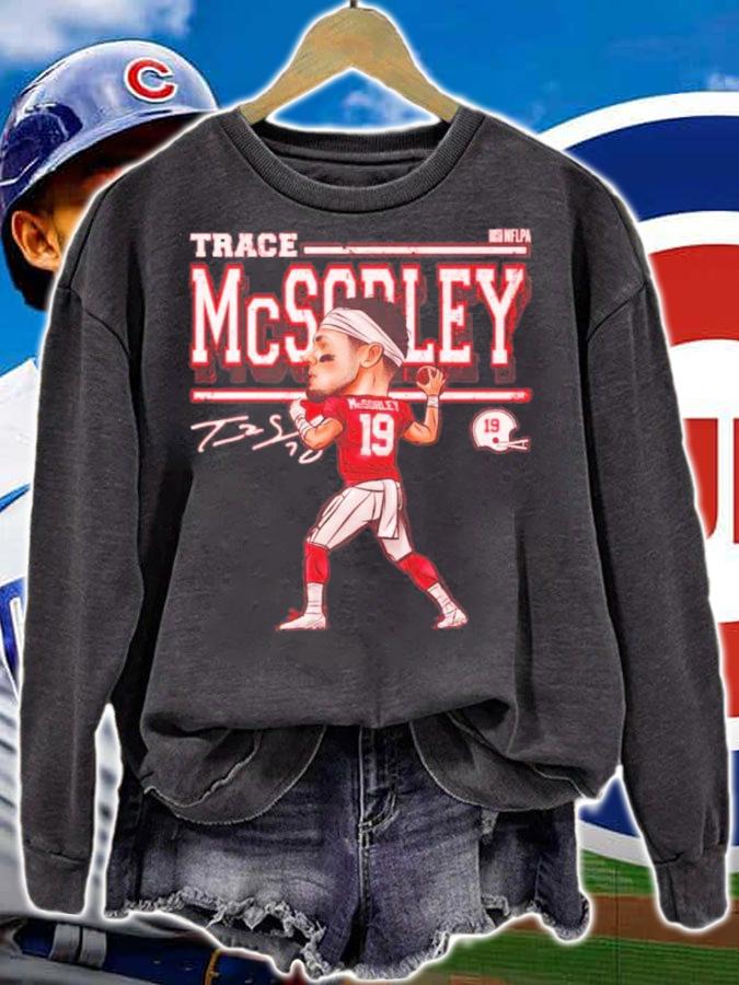 Trace McSorley Arizona Cartoon Signature Shirt t-shirt sweatshirt