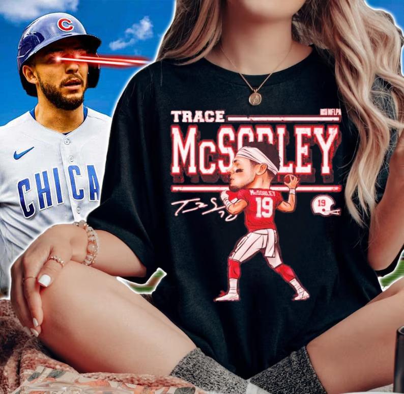 Trace McSorley Arizona Cartoon Signature Shirt t-shirt woman shirt